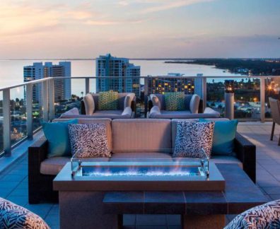 Rooftop of The Westin Sarasota