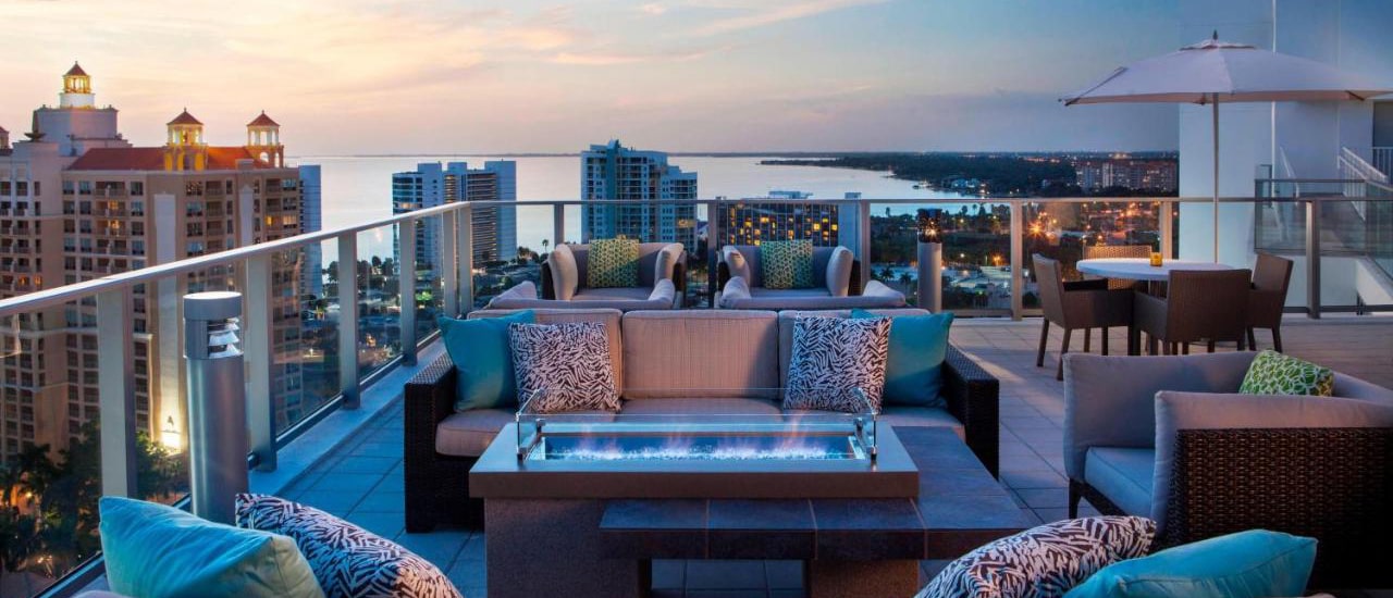 Rooftop of The Westin Sarasota